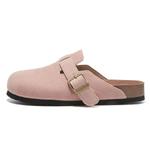 Закрытые тапочки унисекс Yiya, коричневый - фото 10