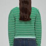 SS22 Вязаный свитер Women's Green Self-portrait - фото 6
