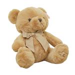 Плюшевый мишка Bow Tie, 20 см Fat Fat Dragon, коричневый - фото