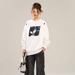 Свитшот унисекс NSTNEW START, бело-серый - фото 11