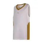 Under Armour Детская баскетбольная майка white kids - фото