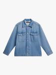 Hunt Washed Denim Overshirt J.Lindeberg, Blue - фото 6