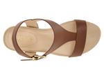 Сандалии Reaction Kenneth Cole Card Wedge Sandal, Luggage Brown - фото 4
