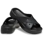 Женские шлепанцы Cl Womens Cross Strap W Crocs, черный - фото 2