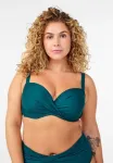 Mit bügel bikini top Zizzi, Deep Teal - фото