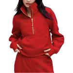 Свитшот серии Scuba для женщин Lululemon, синий - фото 4