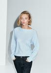 Джемпер Massimo Dutti BOAT NECK WITH RAGLAN SLEEVE, Blue - фото
