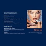 Блеск для губ Liquid Icon Hyper Gloss Ortega Beauty, Clear - фото 3