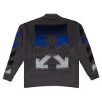 Топ Off-White Diag Brushed Knitwear, Grey - фото 2