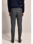 Повседневные брюки современного кроя Bugatti, темно-серый - фото 4