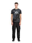 Рубашка ALPHA INDUSTRIES Basic Logo Camo, черный - фото 3