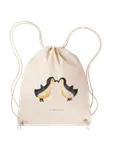 Спортивная сумка Mr. & Mrs. Panda, кремовый - фото