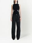 Dion Lee multi-pocket straight-leg trousers, черный - фото 3