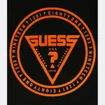 Футболка стандартного кроя Guess, черный - фото 3