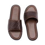 Шлепанцы мужские коричневый Brounvanm - фото 6