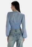 Блуза Elara Blouse, Hellblau/Light Blue - фото 2