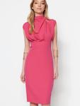 Платье-футляр Trendyol, розовый - фото 2