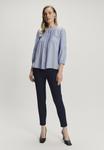 Блуза Greenpoint Button-down blouse, Mottled Light Blue - фото 2