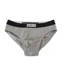 Серые хлопковые трусы Dsquared2, серый - фото