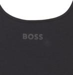 BOSS Мужская майка-борцовка из мягкого джерси, Black - фото 2