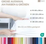 Простыня на резинке из плотного джерси 90х200 антрацит Carpe Sonno - фото 8