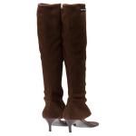 Сапоги-шлепанцы из эластичной замши Miu Miu - фото 4