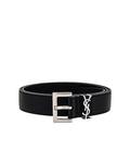 Ремень Saint Laurent, черный - фото