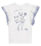 Платье-свитшот x Disney Monnalisa, Bianco + Blu - фото