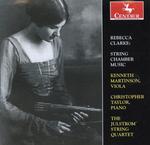 CD диск Clarke / Martinson / Taylor / Molina / Zhong: String Chamber Music - фото