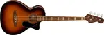 Бас-гитара Fender Kingman с эффектом затемненного края Burst, с чехлом - фото 5