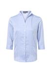 Блуза Franco Callegari Button-down blouse, Blau Weiß/Blue - фото