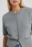 Кардиган Second Female, Mid Grey Melange - фото 4