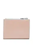Кошелек на молнии с тисненым логотипом Diesel, розовый - фото 2