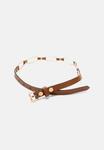 Ремень MICHAEL Michael Kors WITH HOOPS, Brown - фото 4