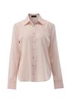 Блуза van Laack Button-down blouse, Pink/Mottled Lilac - фото 5