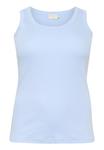 Топ Kaffe Curve KCCARINA, Soft Chambray/Light Blue - фото 5