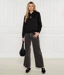 Толстовка женская Calvin Klein Jeans Regular Fit с логотипом, черный - фото 2