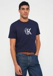 Футболка Calvin Klein Jeans GRAPHIC, Maritime Blue/Dark Blue - фото 4