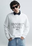 Толстовка Emporio Armani Sweatshirt, Snow White/Off-White - фото
