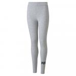 Тайтсы Puma Essential Logo, серый - фото