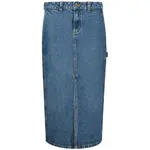 Юбка Dickies Long Carpenter denim skirt, синий - фото