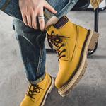 Ботинки Martin унисекс Luomaike, желтый - фото 4