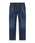 Свободные джинсы Dsquared2, синий - фото