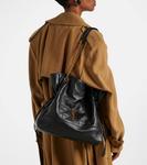 Сумка-тоут Jamie Shopping Medium из кожи Saint Laurent, Noir - фото 2