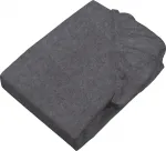 Простыня на резинке фланель меланж Setex - фото