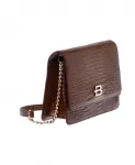 Кошелек на цепочке Baldinini, коричневый - фото 2