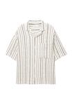 Рубашка RUSTIC STRIPED PULL&BEAR, белый - фото 6