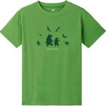 Детская футболка MONTBELL, зеленый - фото