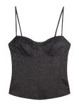 Топ Bershka, Black - фото