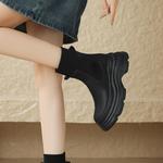 Ботинки Челси женские Echo&Yolo, черный - фото 4